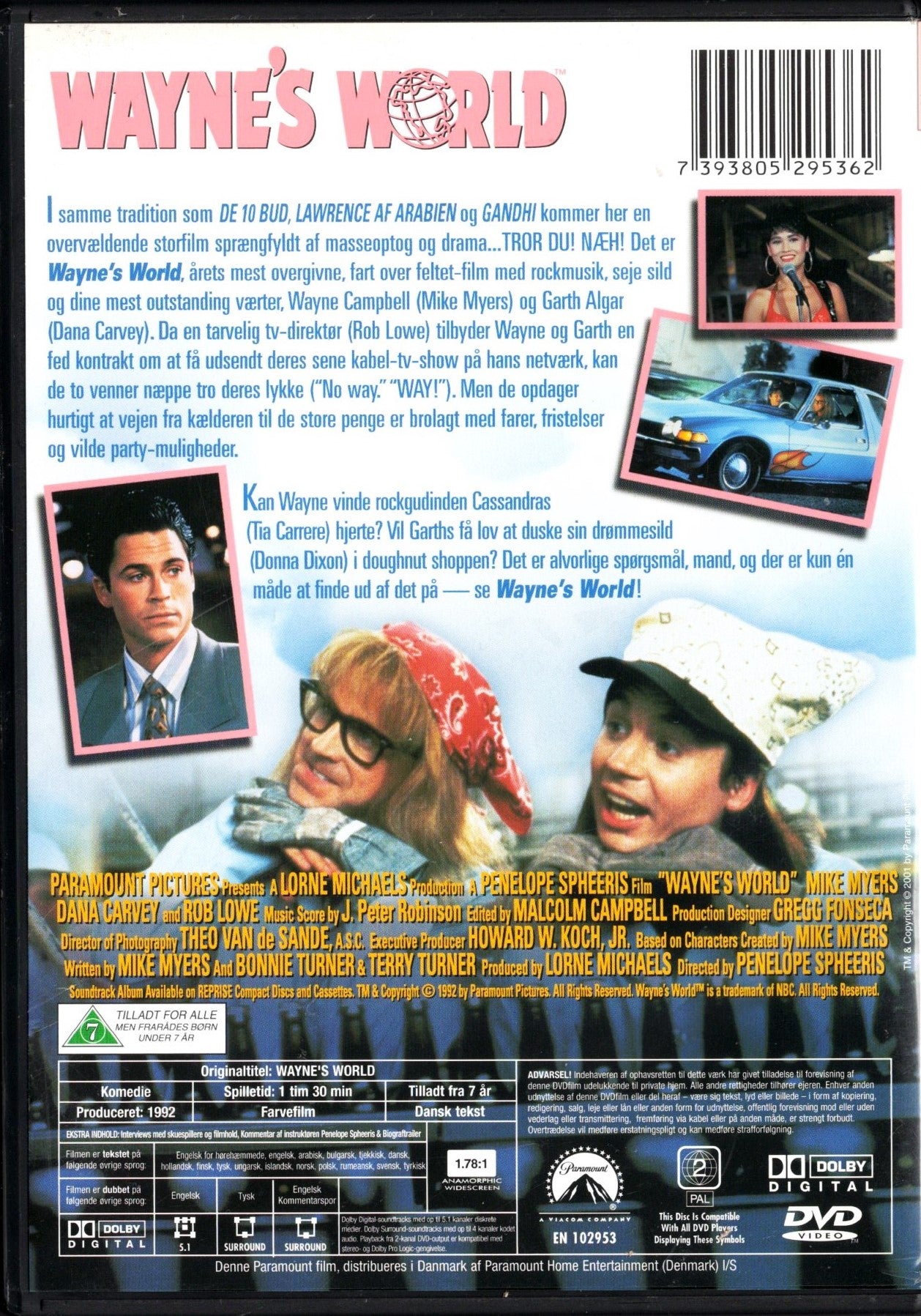 Wayne’s World (USA 1992) DVD KÄYTETTY