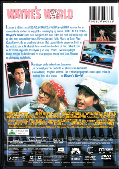Wayne’s World (USA 1992) DVD KÄYTETTY