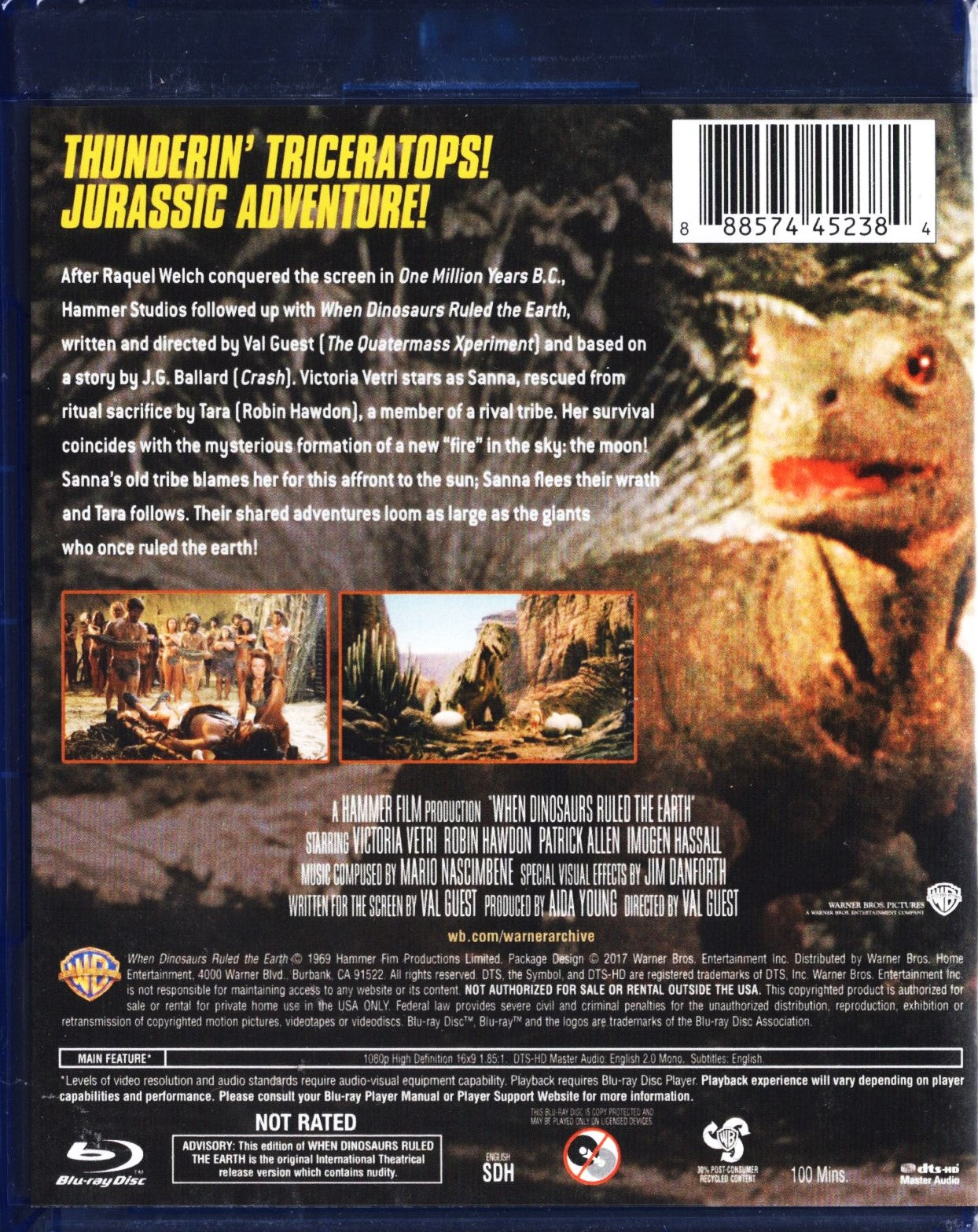 When Dinosaurs Ruled the Earth (Iso-Britannia 1970) BD