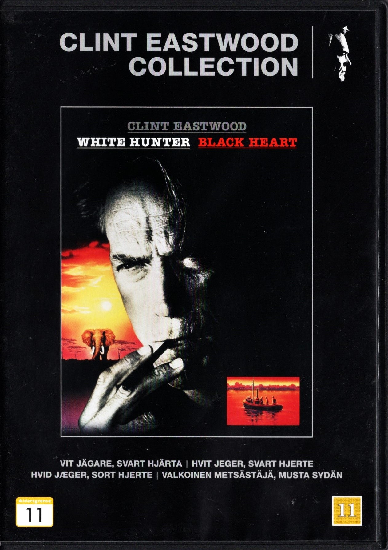 White Hunter, Black Heart – Valkoinen metsästäjä, musta sydän (USA 1990) DVD KÄYTETTY