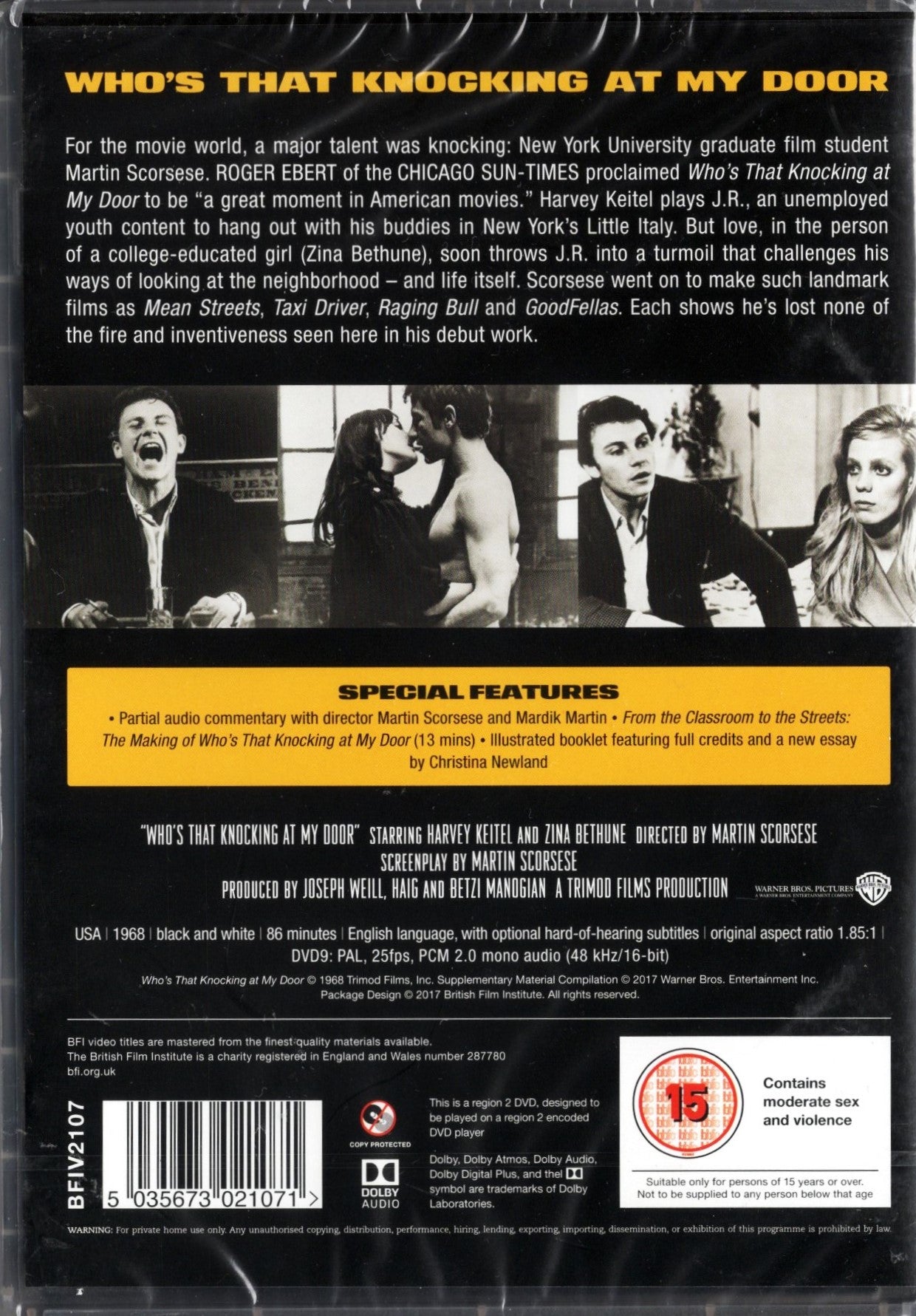 Who’s That Knocking At My Door (USA 1967) DVD