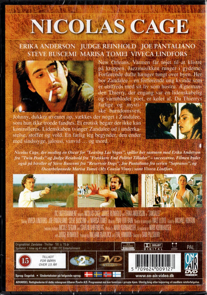 Zandalee – himottu (USA 1991) DVD