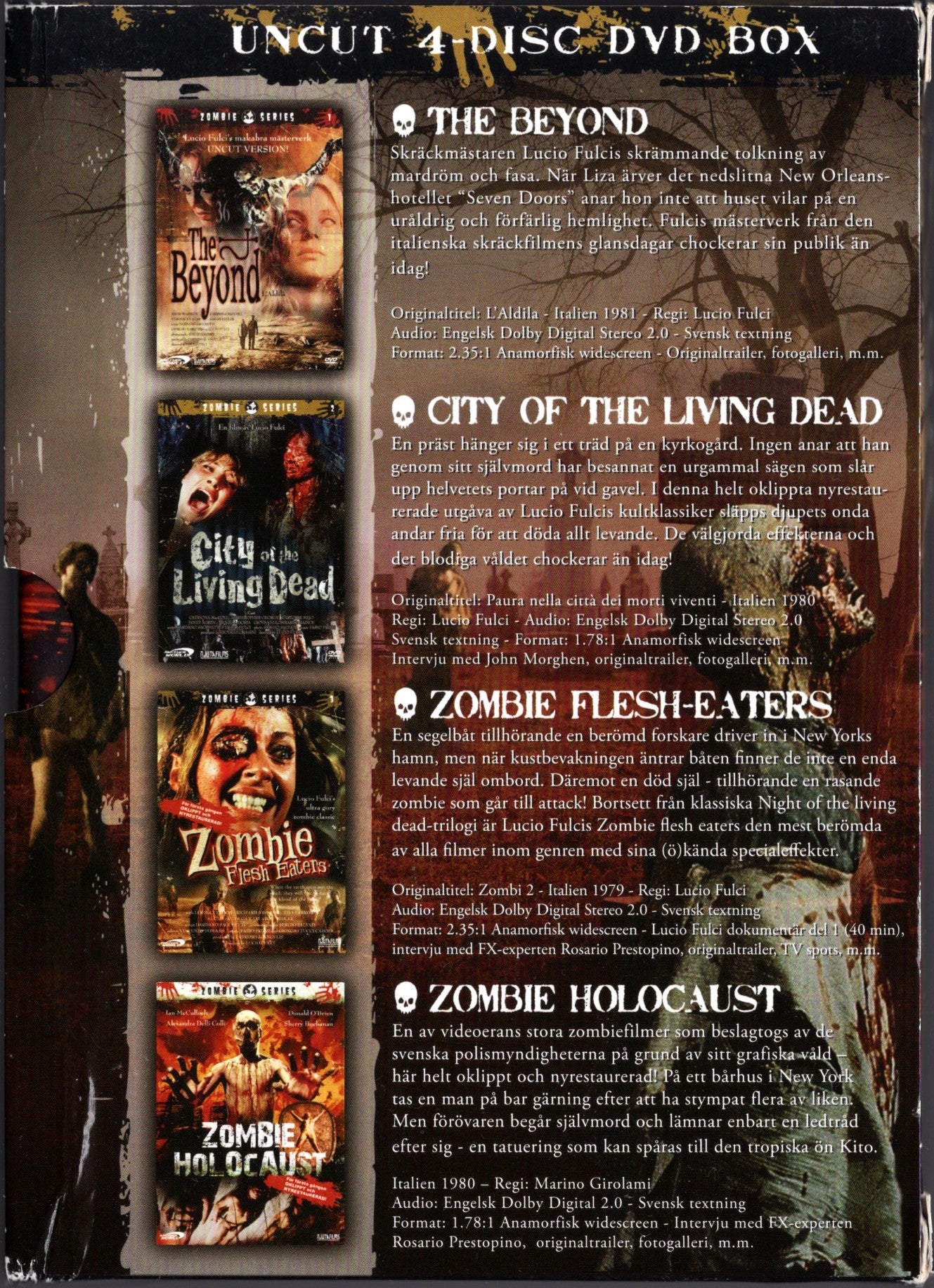 Zombie Collection (Italia 1979-1981) - DVD KÄYTETTY