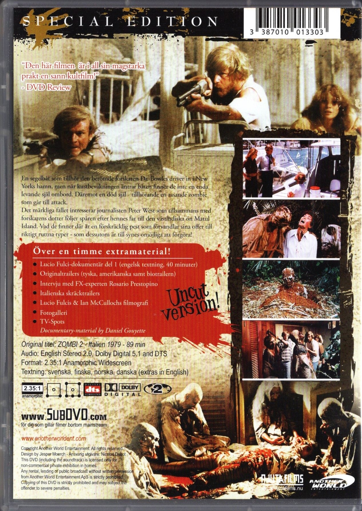 Zombie Collection (Italia 1979-1981) - DVD KÄYTETTY