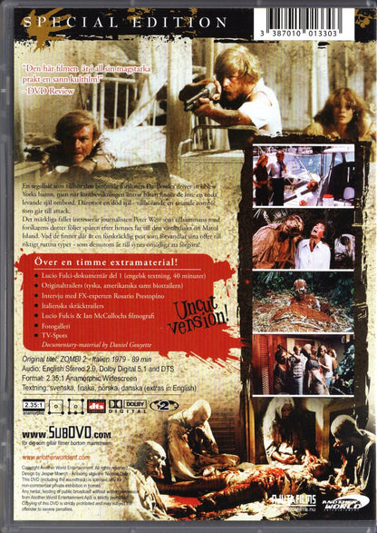 Zombie Collection (Italia 1979-1981) - DVD KÄYTETTY